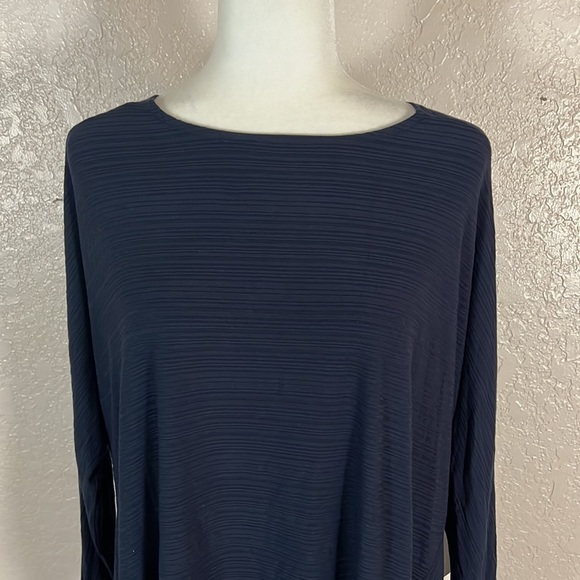 1208 NWT 1.STATE Heritage Bloom Caviar Long sleeved Blouse. SzXS - Picture 4 of 8